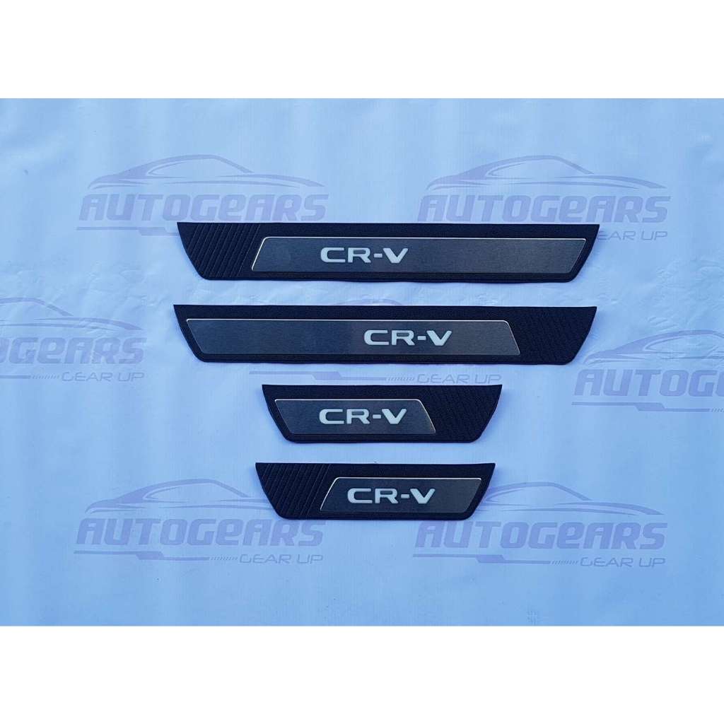 Honda CRV CRV 2024 Step Sills Black with Silver Shopee Philippines