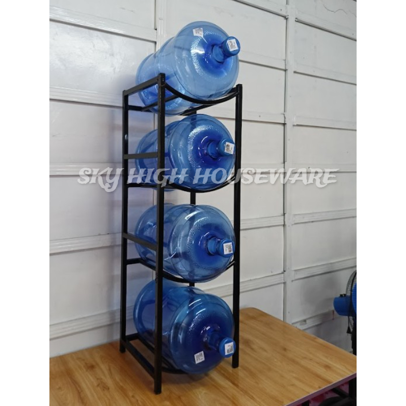 Space Saving Water Gallon Racks / 4 Layer Kitchen Stand Water Dispenser ...