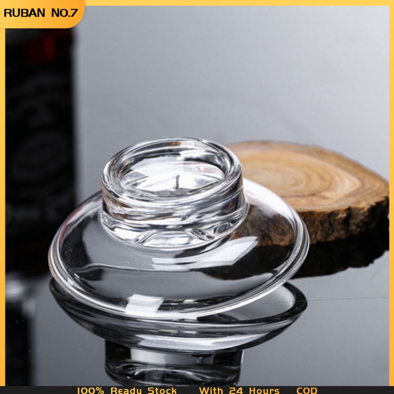 Round Soap Tray Soap Dish Glass Transparent Tray Hotel Bathroom