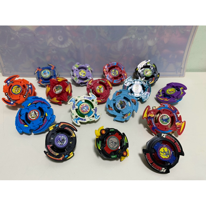 Gen 1 Authentic Takara Tomy Beyblade (Salamander, trygle, glazzy ...