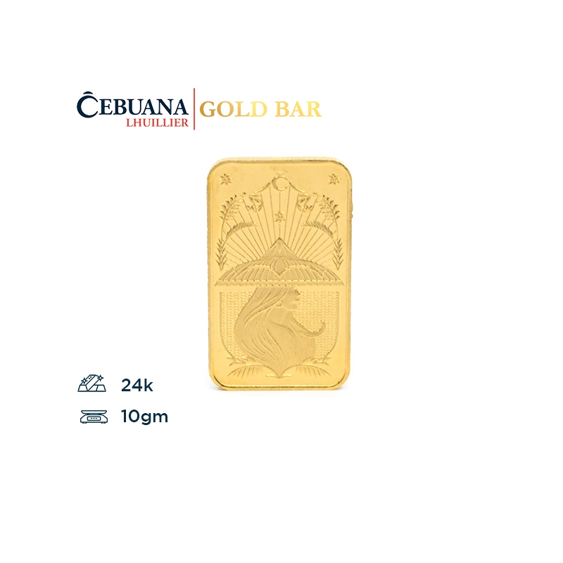 Cebuana Lhuillier 24K Gold Bar - 10 grams | Shopee Philippines