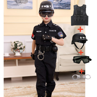 Childrens police best sale costume argos