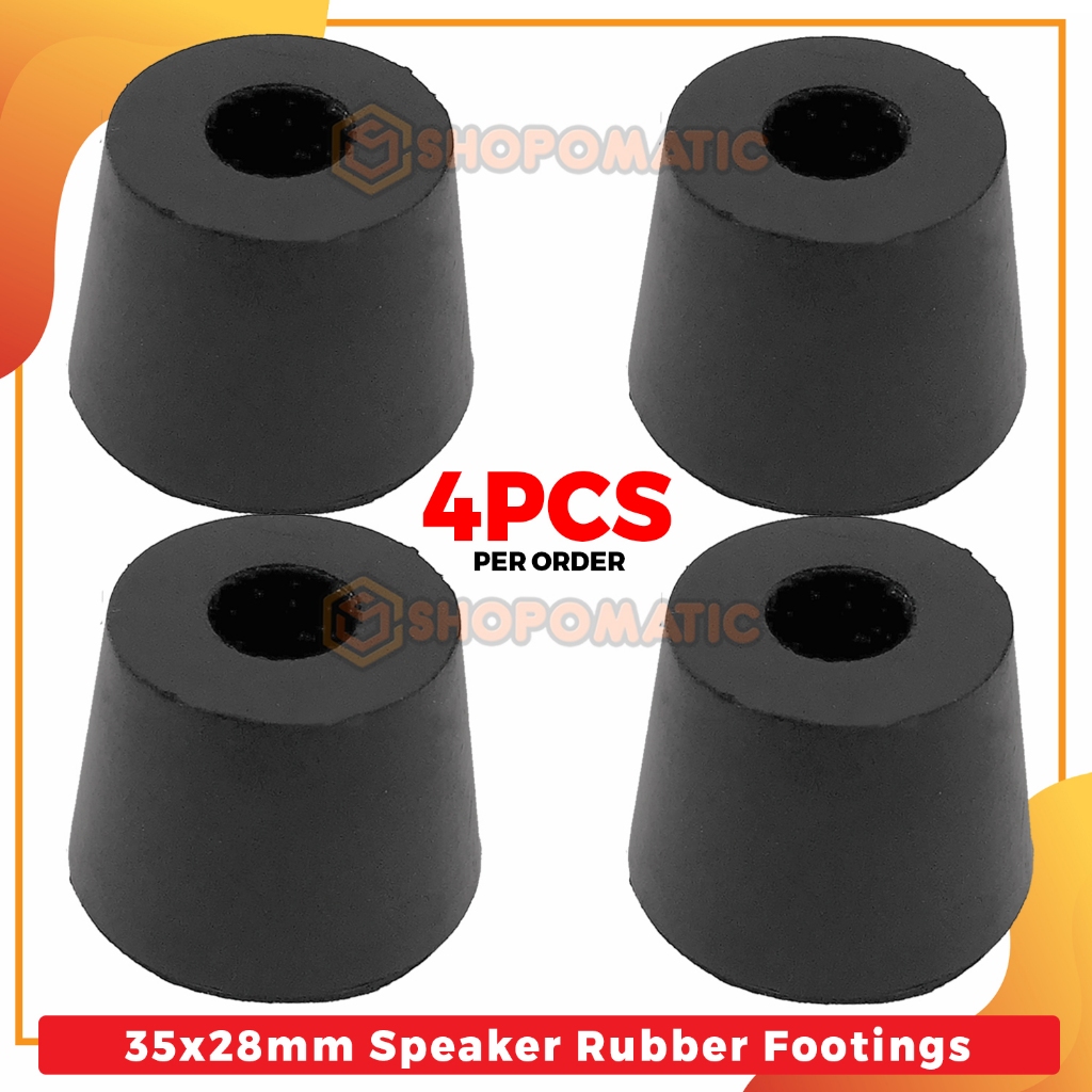 🟧 4PCS Speaker Rubber Feet Rubber Footing for DIY Speaker BOx 🟧