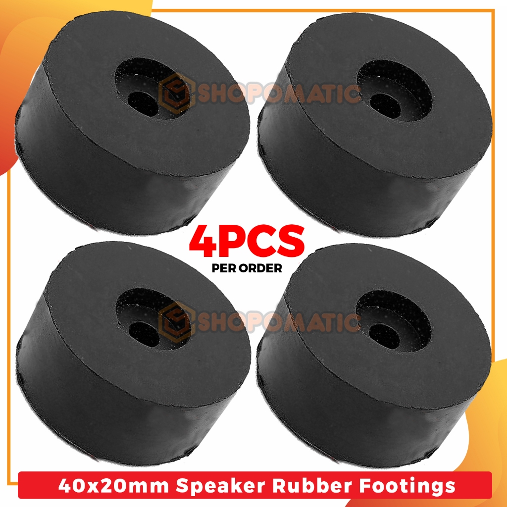 🟧 4PCS Speaker Rubber Feet Rubber Footing for DIY Speaker BOx 🟧