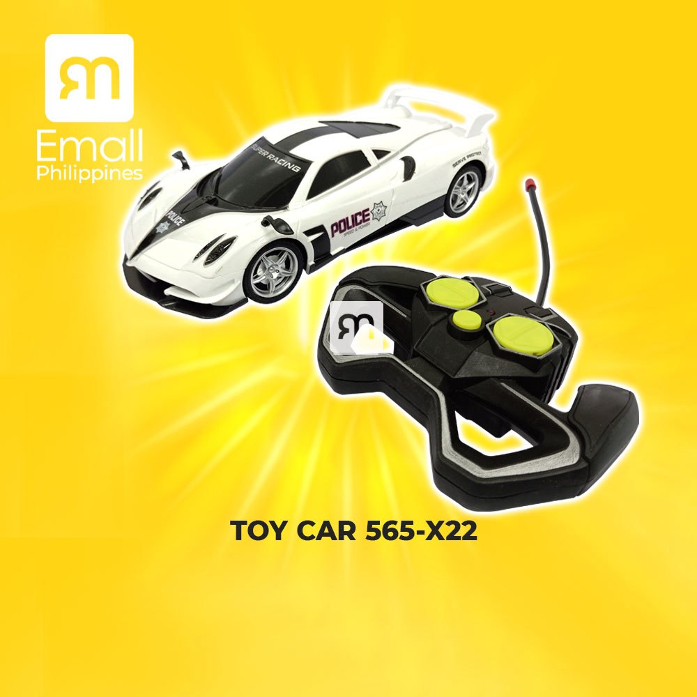 Emall Philippines Police Remote Control Car Top Speed 565-X22 FREE 4's