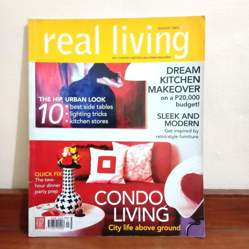 REAL LIVING MAGAZINE : CONDO LIVING ISSUE (SALE) | Shopee Philippines