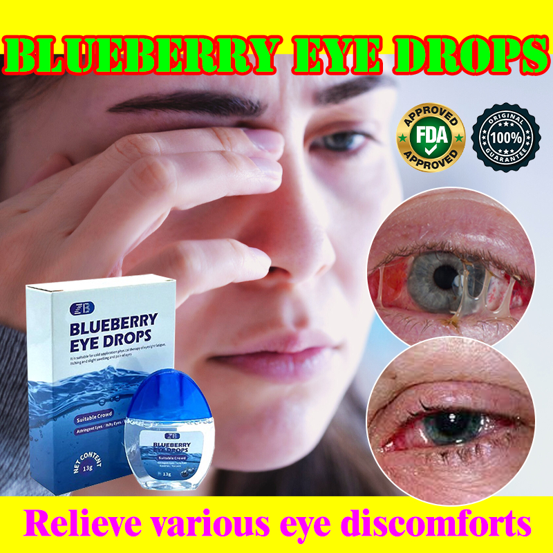 Blueberry Eye Drops for Eye Care Patak sa Mata Eye Drops for Dry and