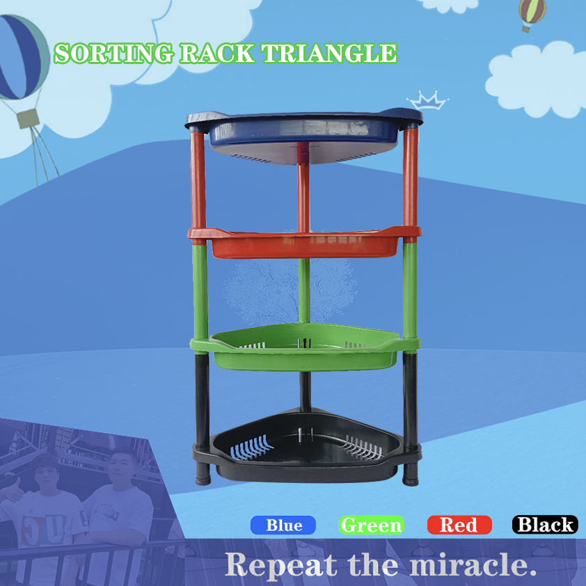 STORAGE RACK UTILITY RACK TRIANGLE RACK MULTIPURPOSE RACK CANDY COLOR