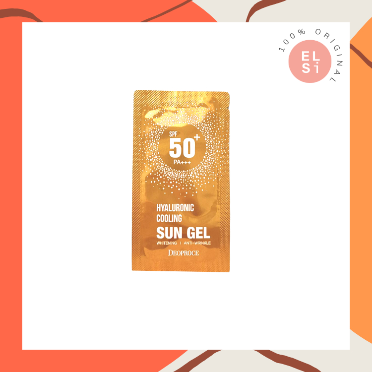 Deoproce Hyaluronic Cooling Sun Gel SPF 50+ PA+++ 1g (Sample) | Shopee ...