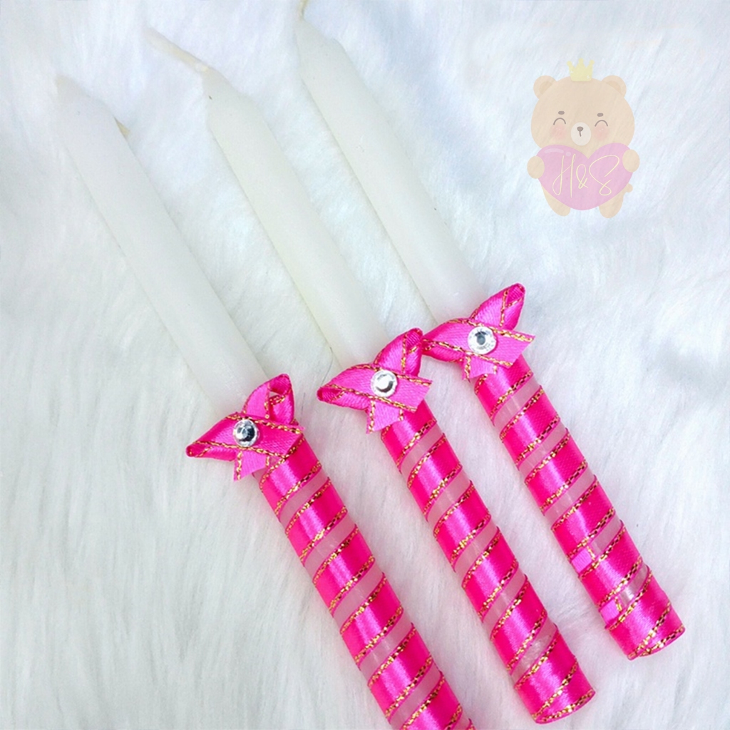 Candle for Debut and Christening Baptism Candle Shopee Philippines