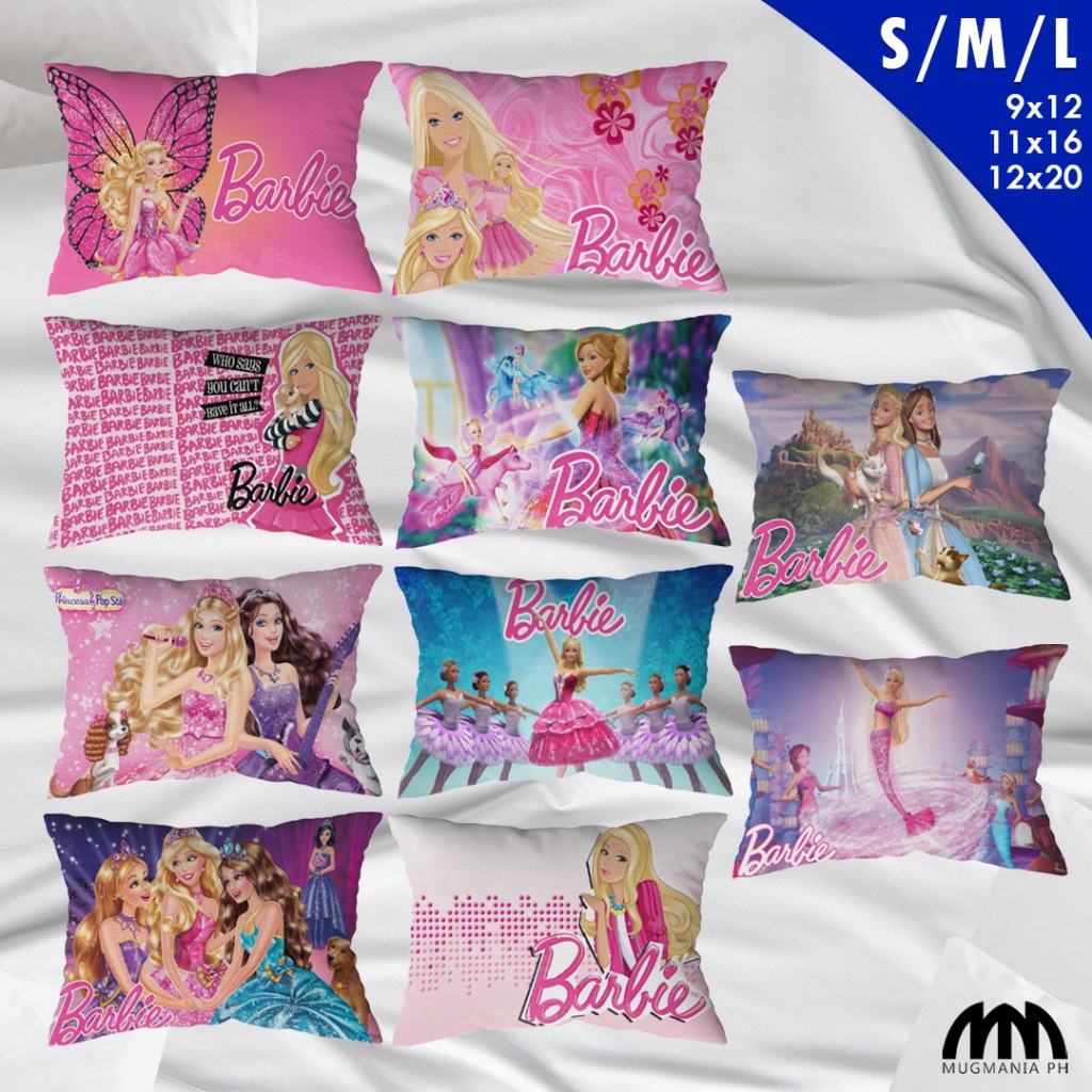 Barbie Pillows Mugmania Barbie Character Pillows (Available in 3