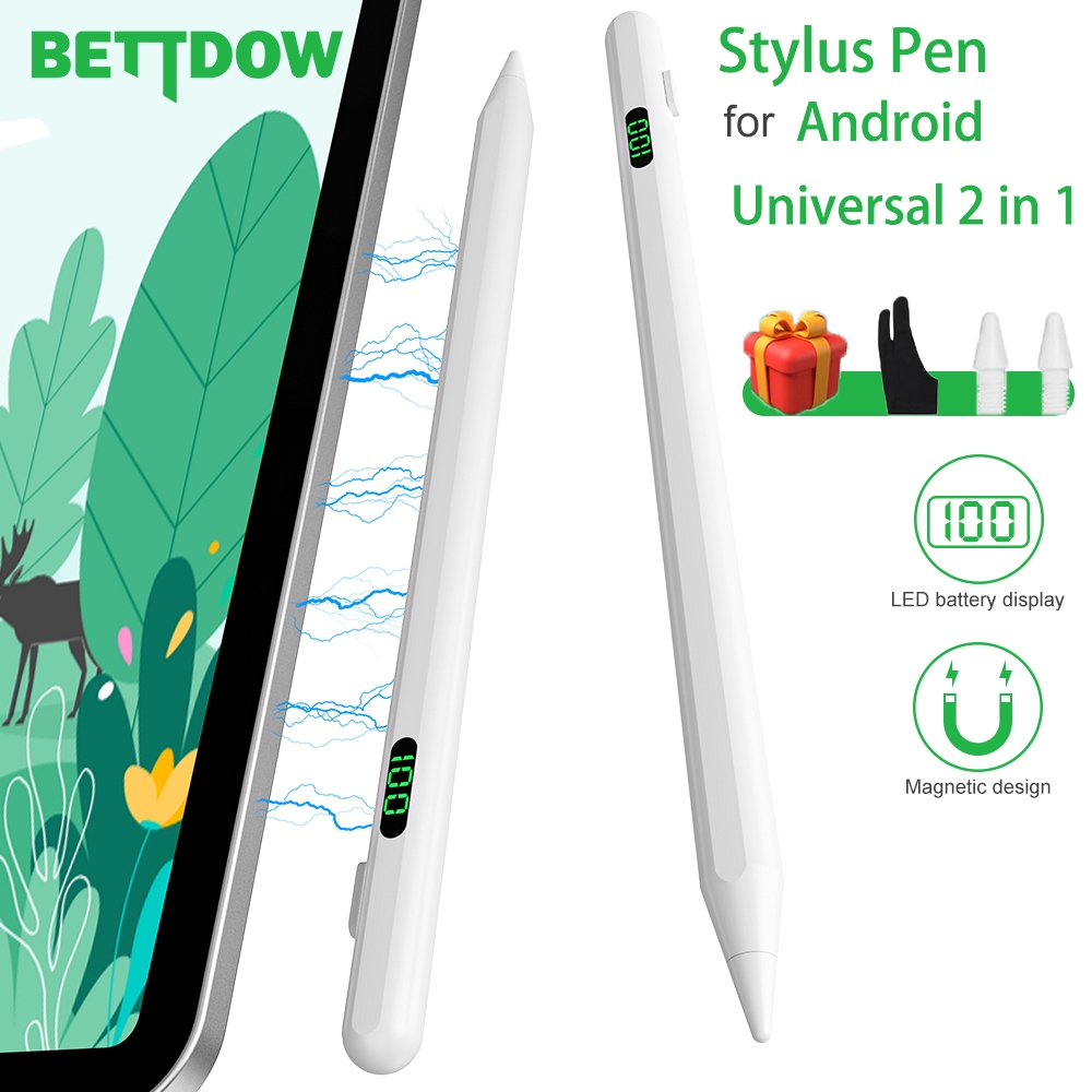 Universal Stylus pen 2 in 1 stylus pen for android Touch Screen Pencil Capacitive Pen Shopee