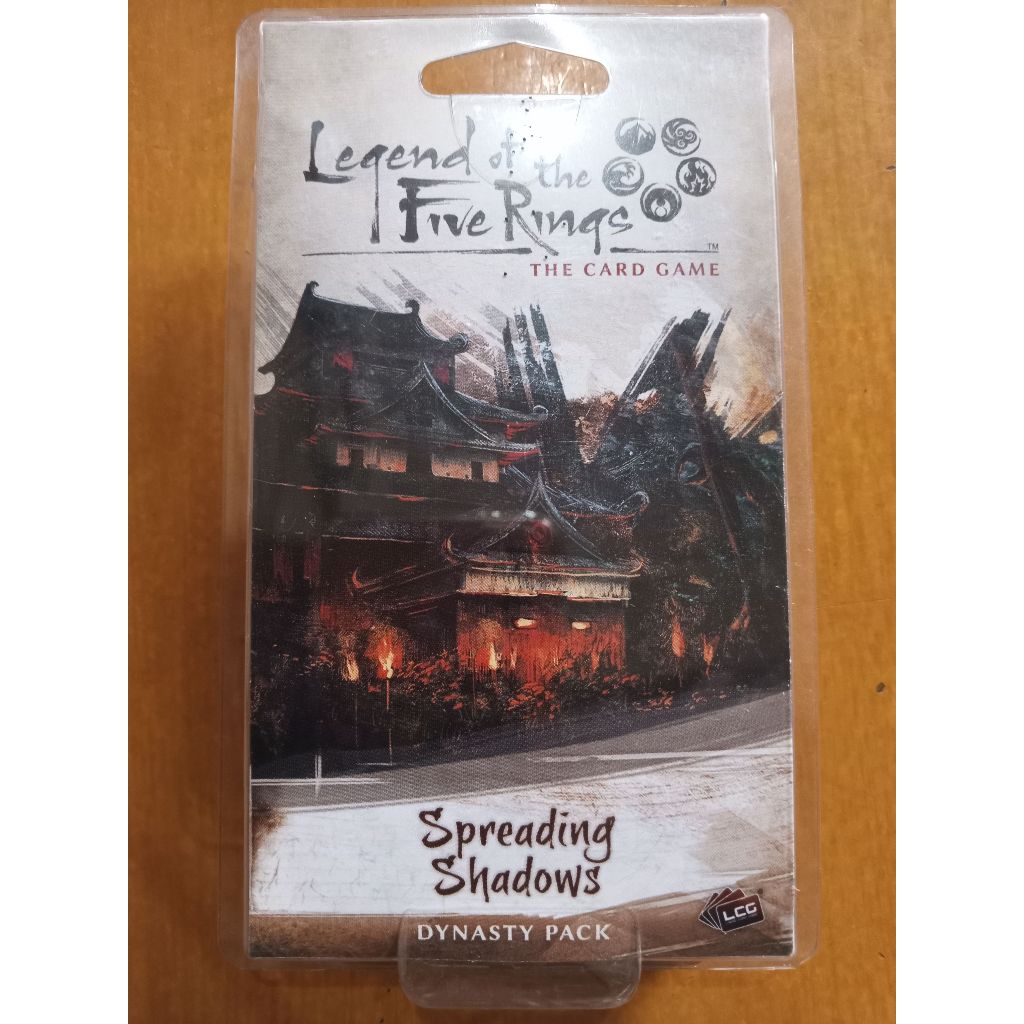 L5R LCG Spreading Shadows Dynasty Pack Dominion Cycle Legend of the ...
