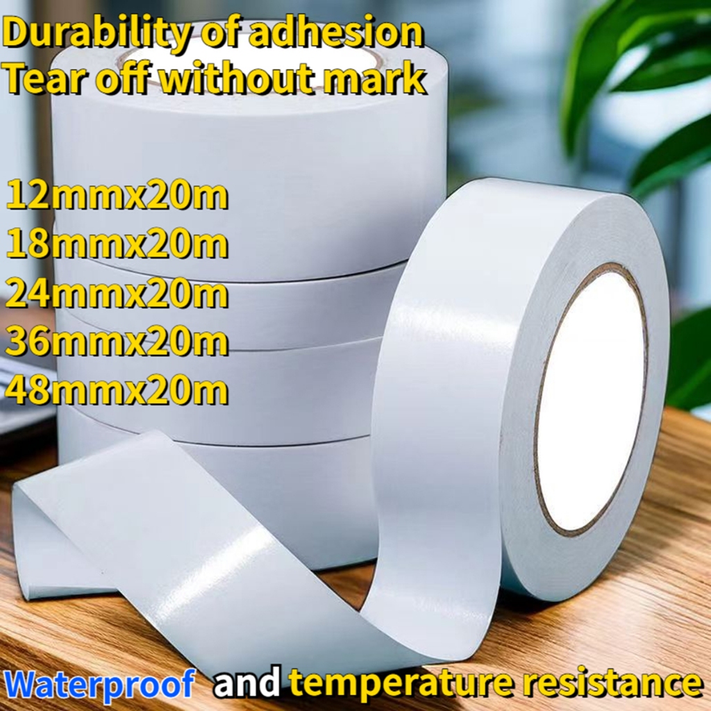 20M Length Double Sided Adhesive Super Slim Strong Sticker Home