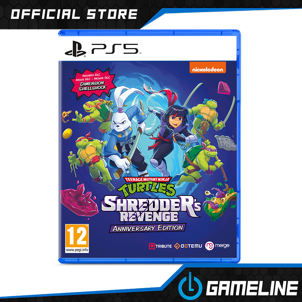 PS5 Teenage Mutant Ninja Turtle Shredder`s Revenge Anniversary Edition