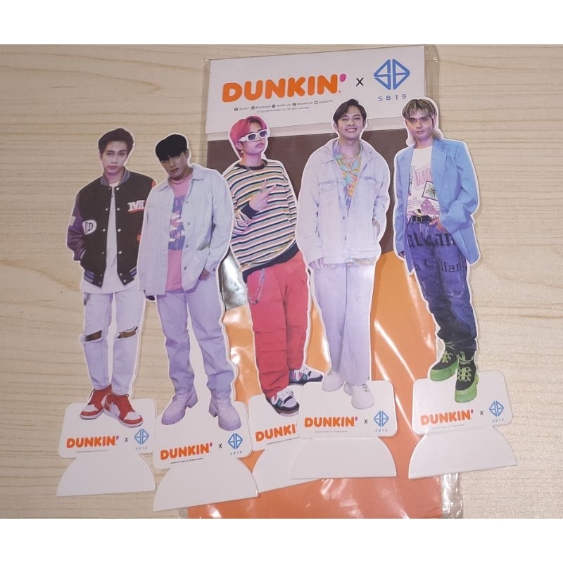 DUNKIN SB19 OFFICIAL MINI STANDEE LIMITED EDITION SB19 OFFICIAL MERCH ...