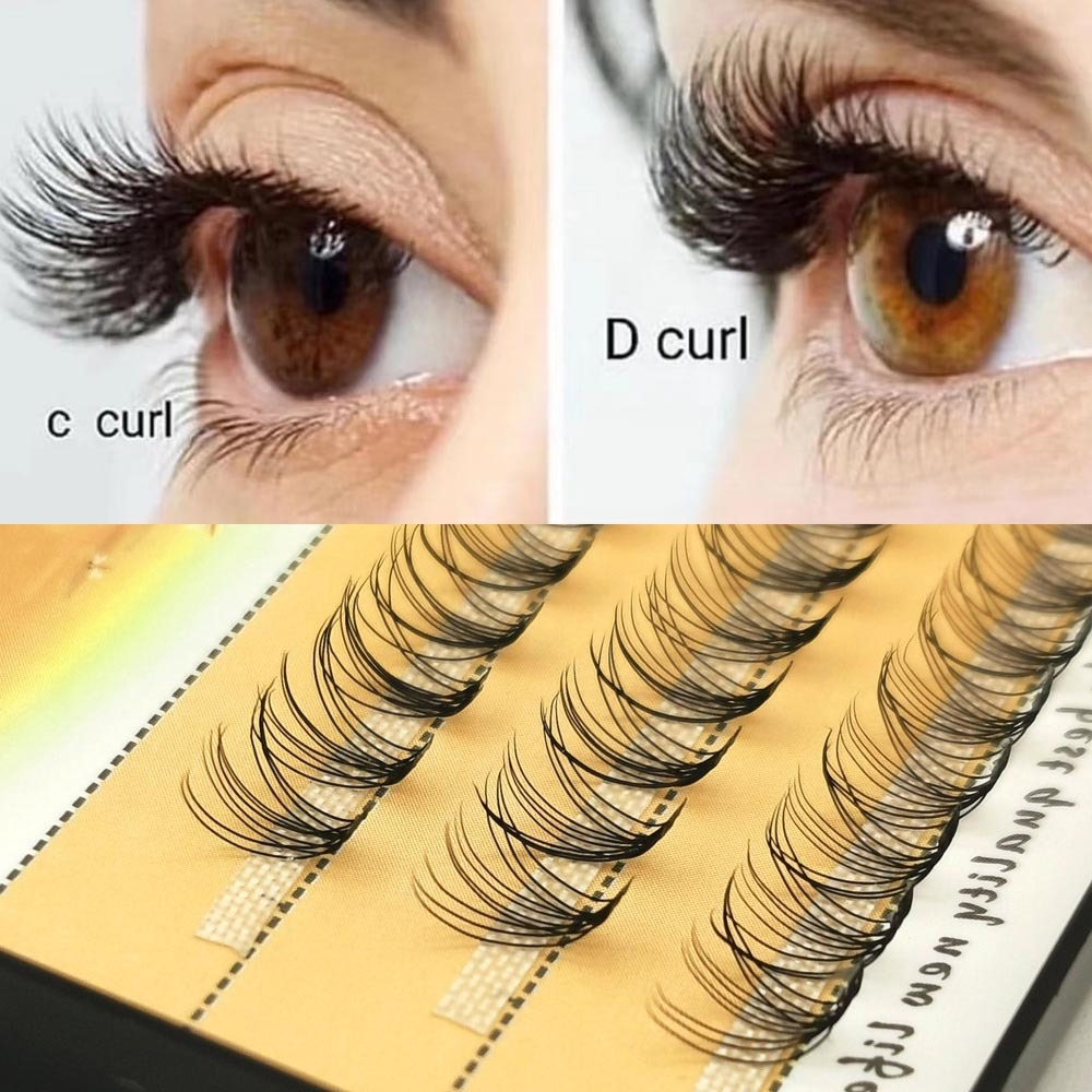 10D D Curl Eyelash Extension Set Hair Extensions Human Hair