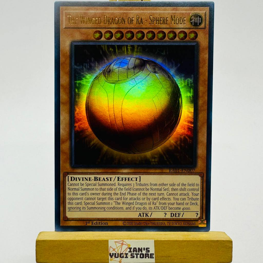 Yu-Gi-Oh! The Winged Dragon of Ra – Sphere Mode (Ultra Rare-RA01 ...