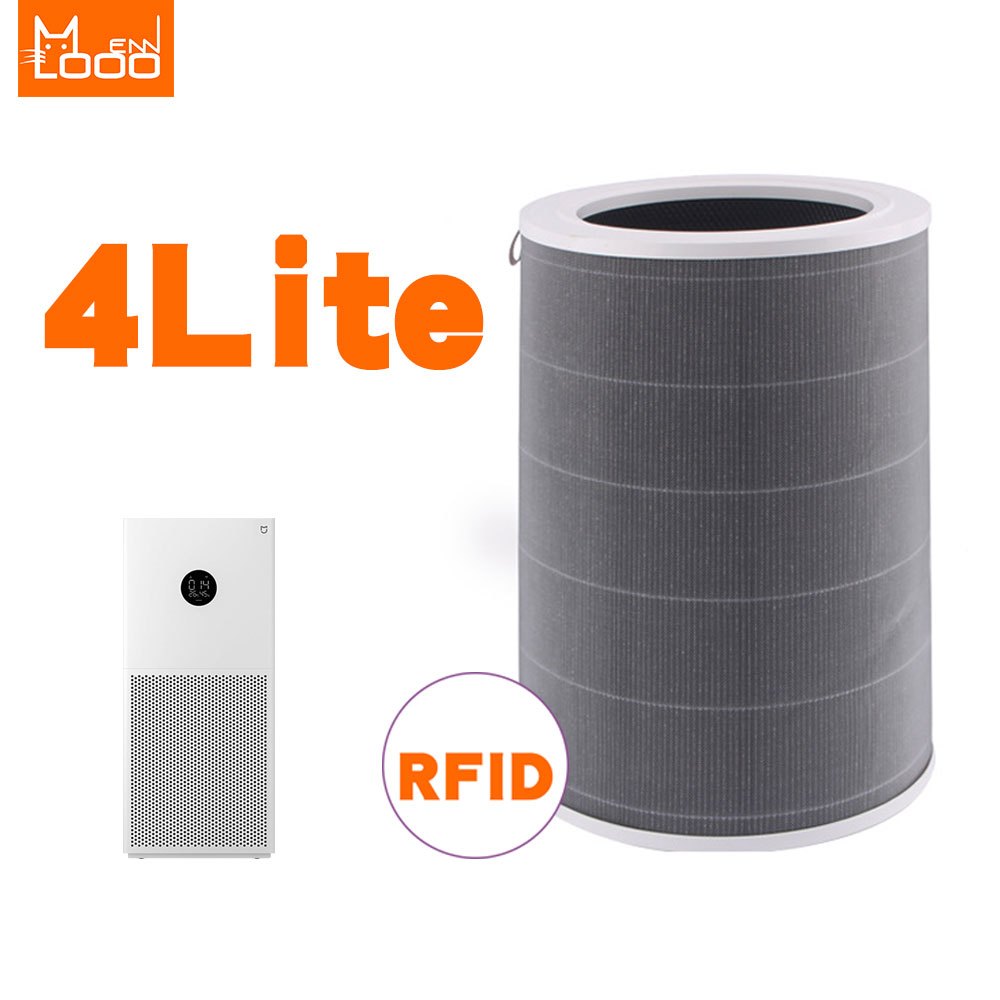 (with RFID)GWOOD replacement xiaomi air purifier filter FOR MI Purple AntiBacterial filter