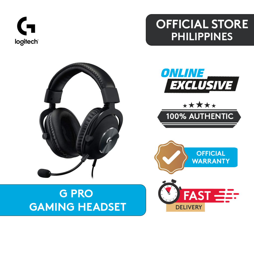 Logitech G Pro Gaming Headset 2nd Generation Comfortable and Durable ...