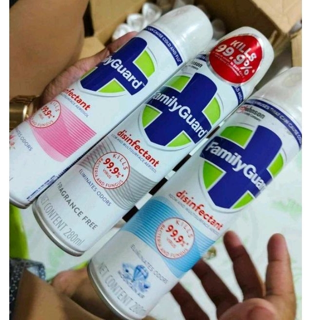 Family guard disinfectant spray random variants | Shopee Philippines