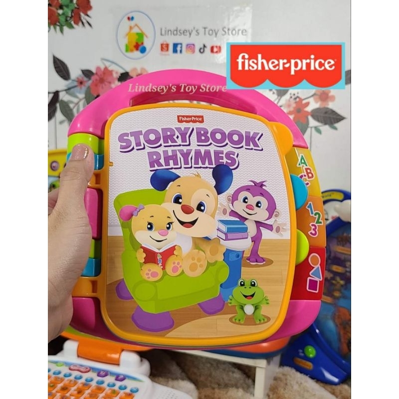 FisherPrice Laugh & Learn Musical Baby Toy, Storybook Rhymes Shopee