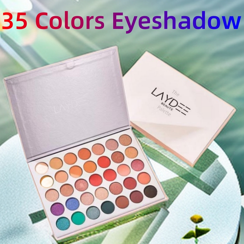33-color Eye Shadow Palette with Blush, Lipstick, Blush and Eyebrow ...