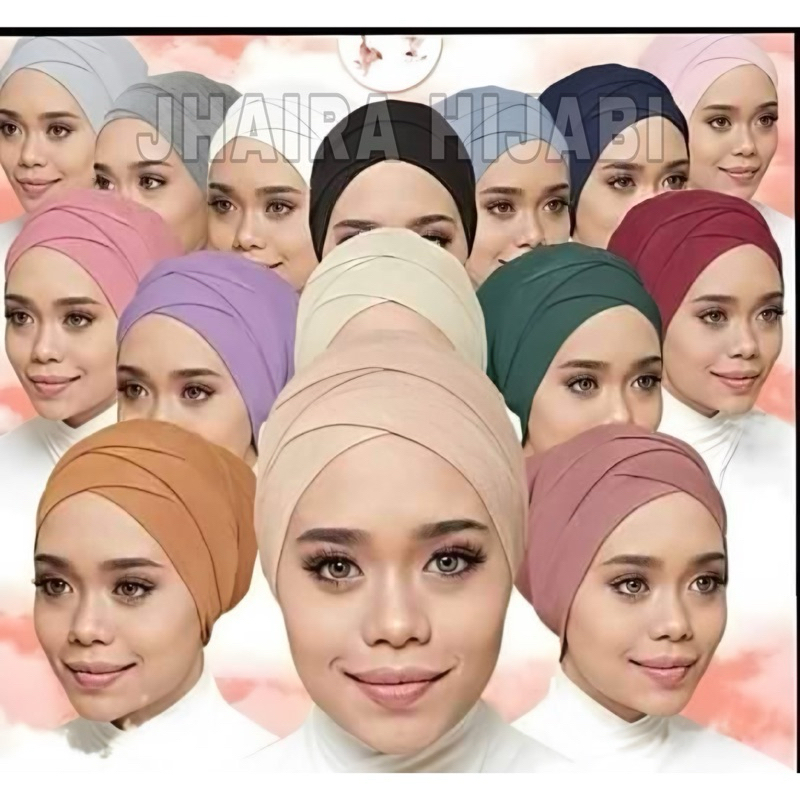 criss cross inner hijab