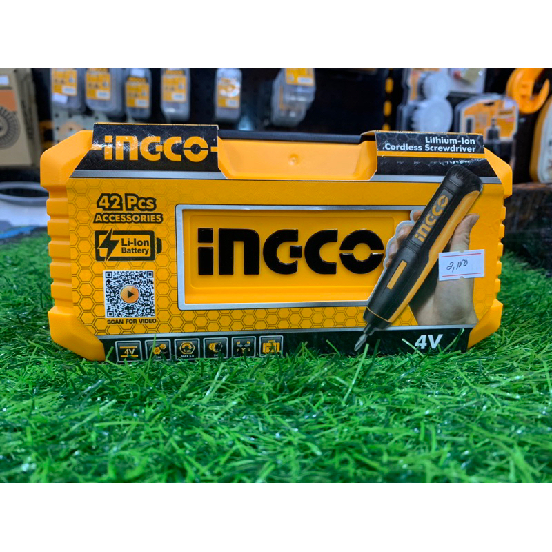 Ingco Lithium ion Cordless Screwdriver 4V CSDLI0403 Shopee Philippines