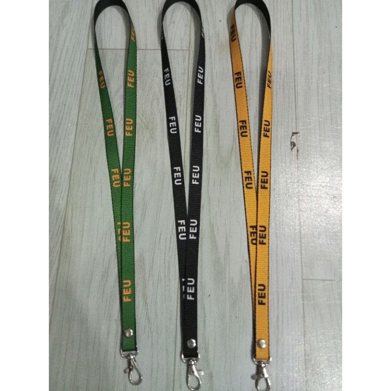Minimalist FEU lanyards id sling | Shopee Philippines