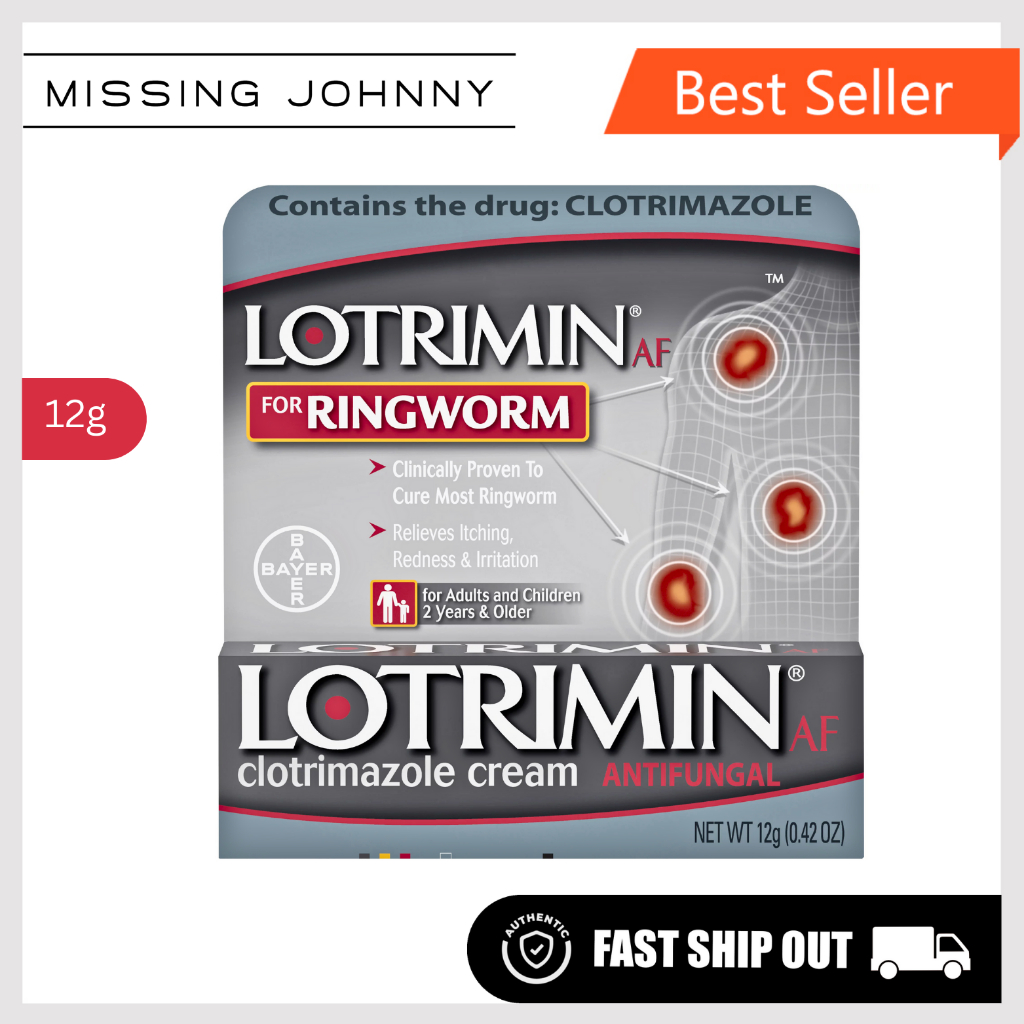 Lotrimin AF Ringworm Cream, 12g | Shopee Philippines