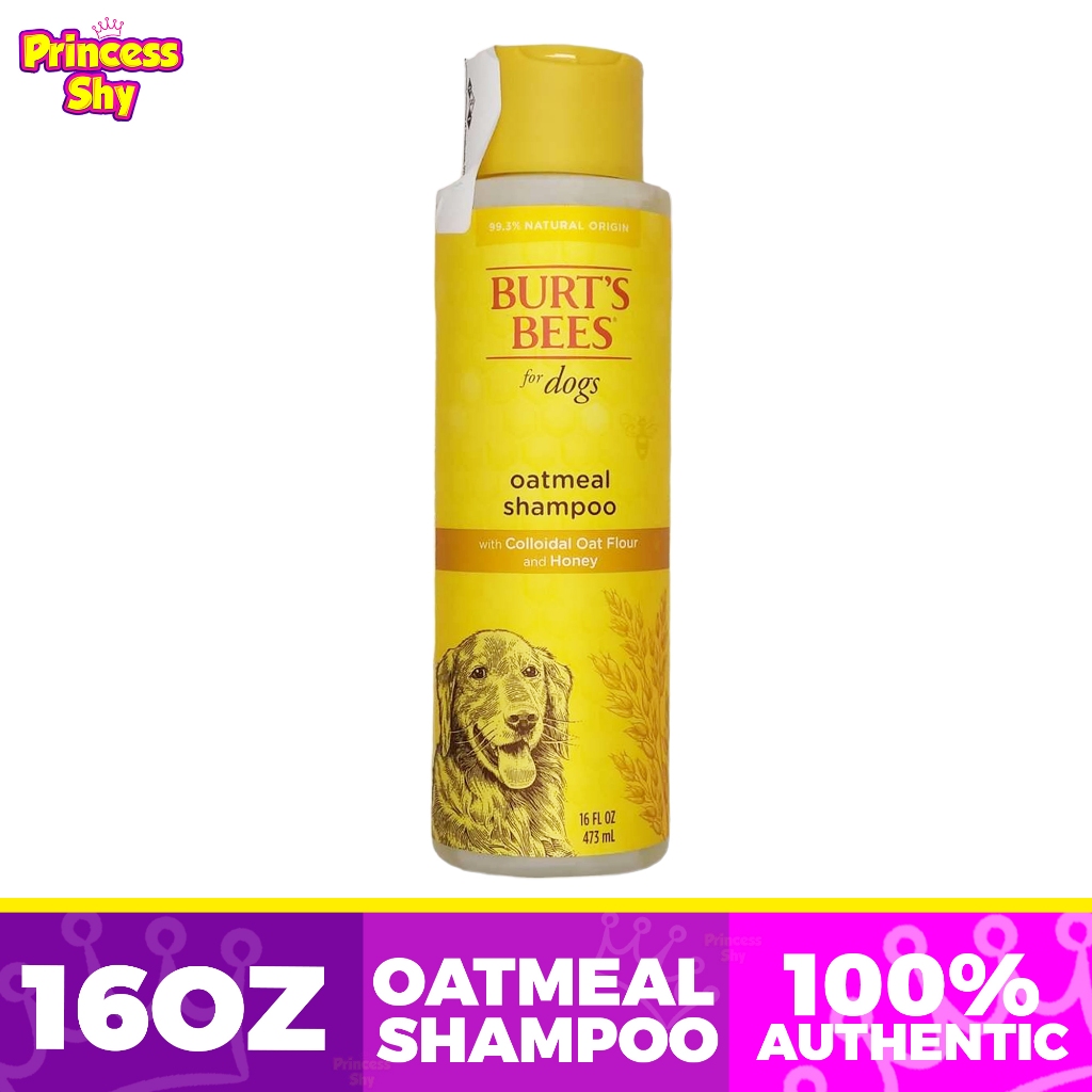 Burt's bees oatmeal shampoo with colloidal hotsell oat flour & honey for dogs