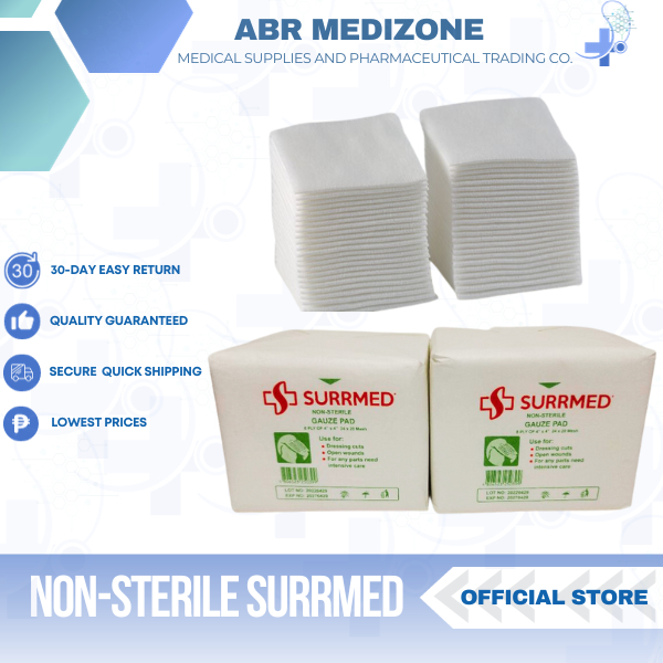 NonWoven Gauze Pad 4x4 Shopee Philippines