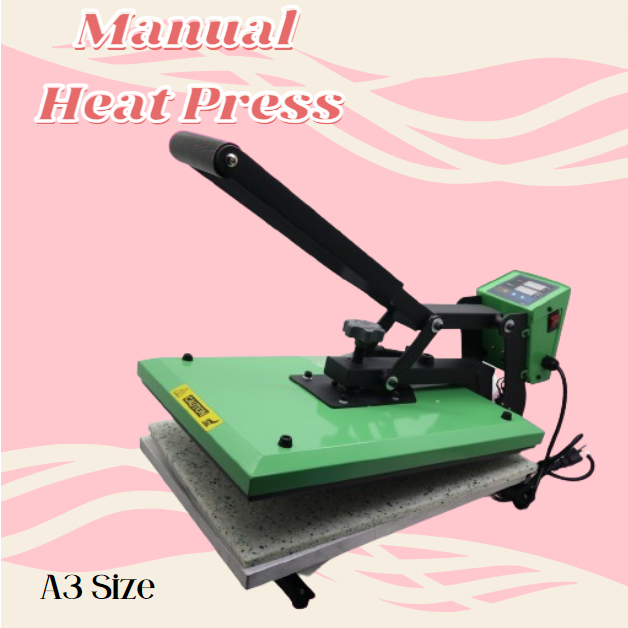 CUYI / QUAFF Heat Press Machine A3 Size Shopee Philippines