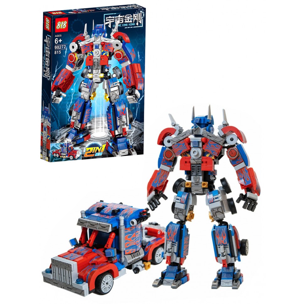 Brick Transformers Optimus Prime Autobots Truck Robot Lepin Lego Mecha ...