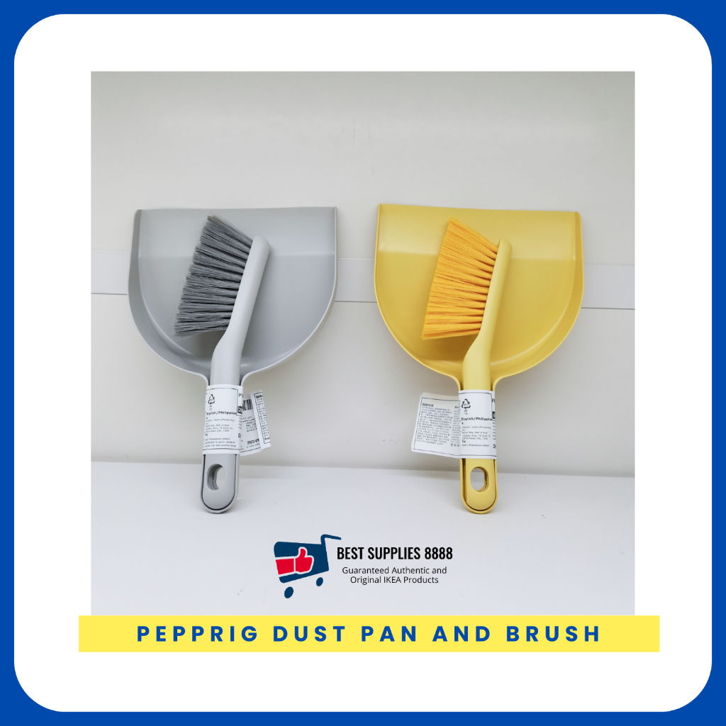 BestSupplies IKEA PEPPRIG Dust pan and brush, cleaning broom Shopee Philippines