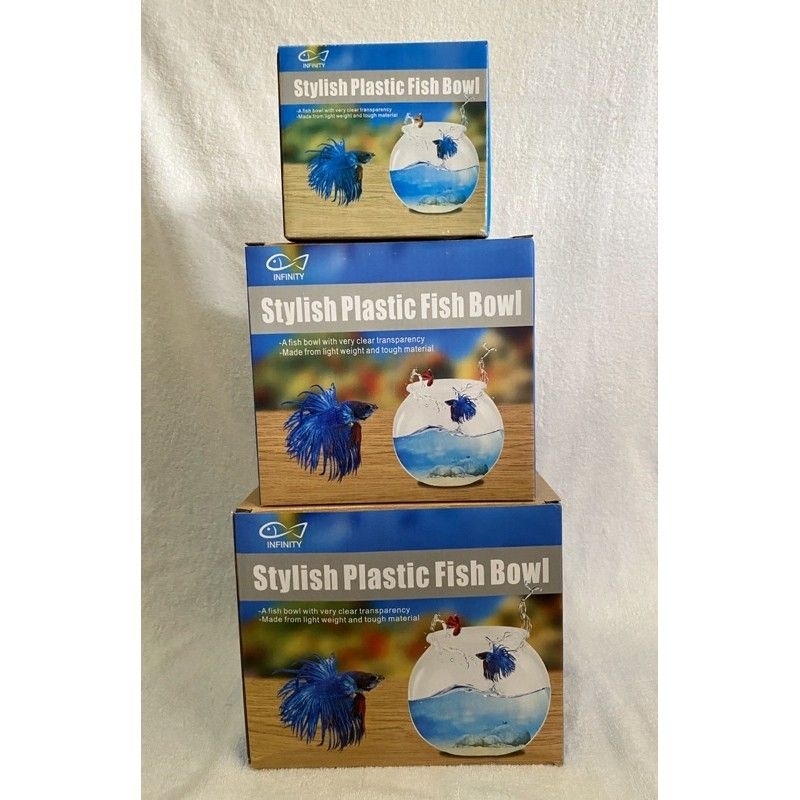 PLASTIC FISH BOWL (small/medium/large) Shopee Philippines