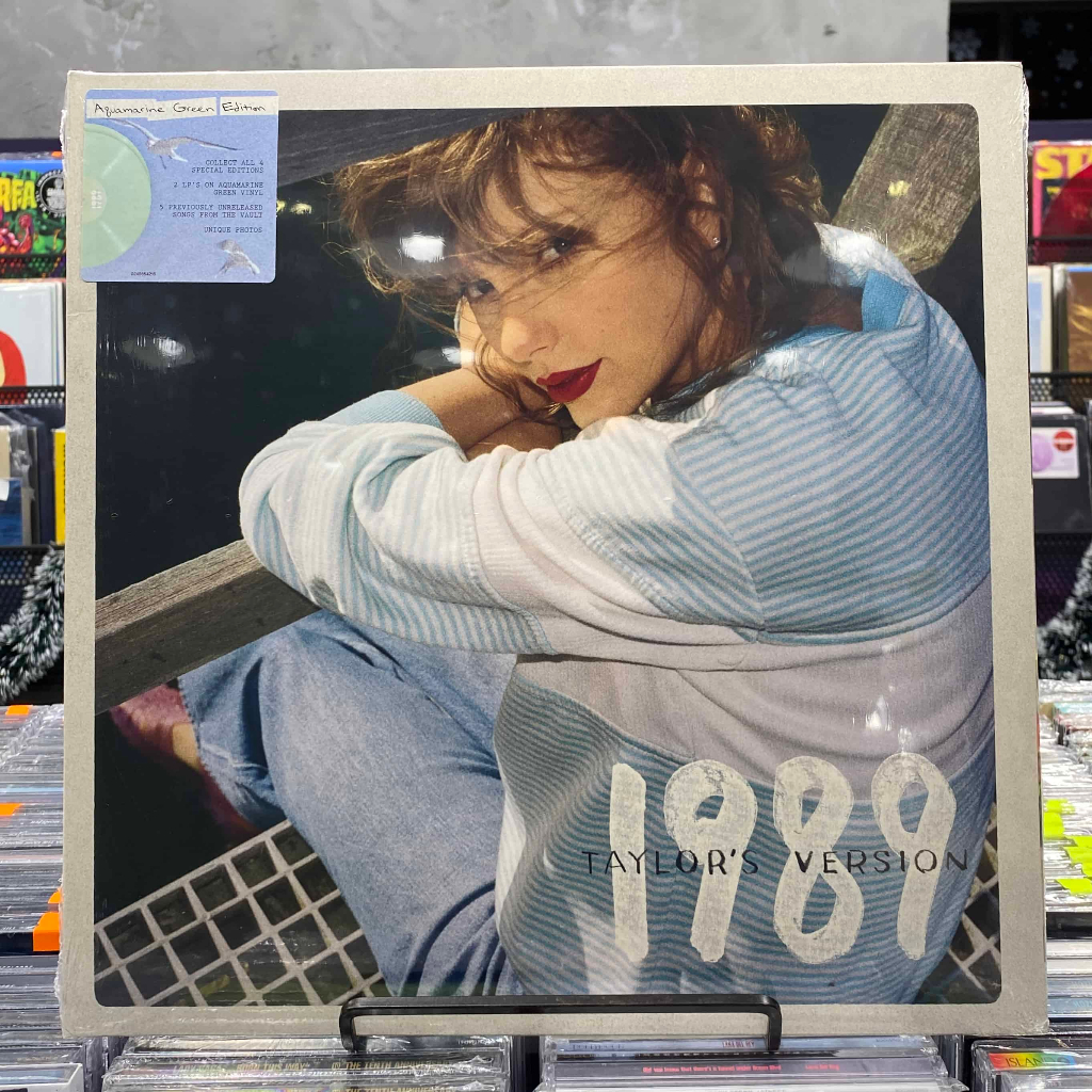 TAYLOR SWIFT 1989 (Taylor's Version) Aquamarine Green Edition Vinyl ...