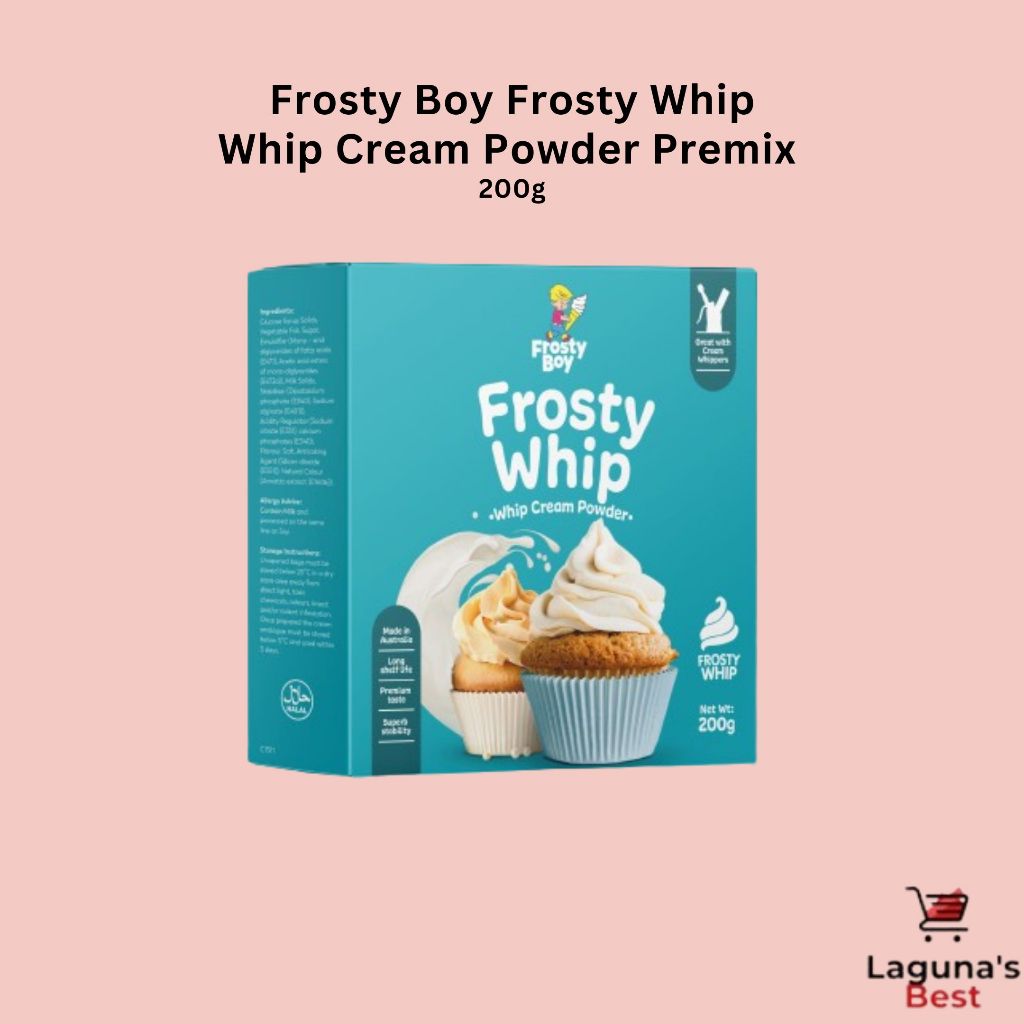 Frosty Boy Frosty Whip Whip Cream Powder Premix 200g Shopee Philippines