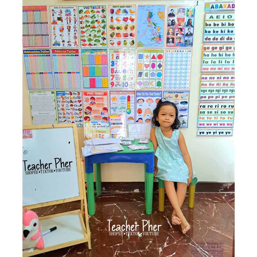 Laminated Months of the Year Chart A4 Bond paper size for kids(teacher ...
