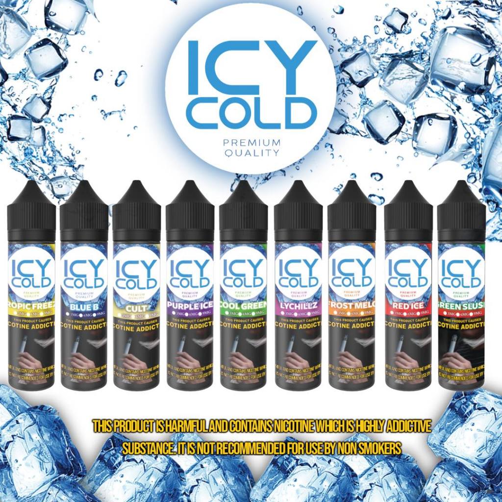 Icy Cold 65ml Vape Juice 3mg E Liquid | Shopee Philippines