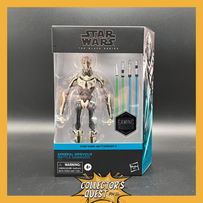 Star Wars The Black Series Battlefront II General Grievous (Battle ...