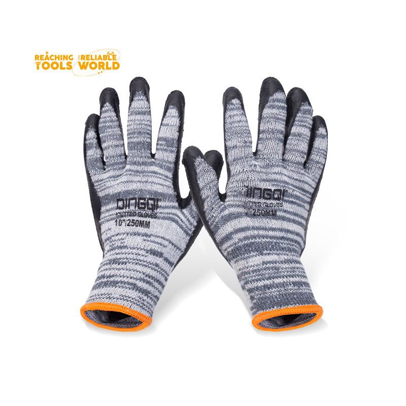 Heavy Duty Knit PVC Workers Gloves Anti static PVC Coating Working Hand Glove for Construction