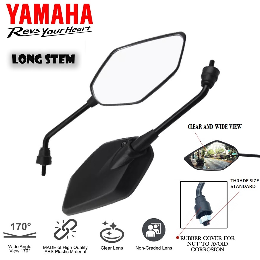 YAMAHA YTX Motorcycle Side Mirror dahon type mirror stock & long stem