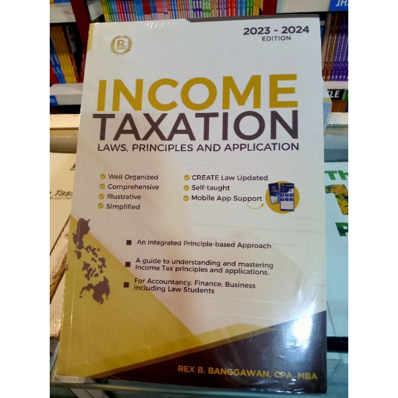 TAXATION,20232024 byREX BANGGAWAN(NEW AND ORIGINAL COPY