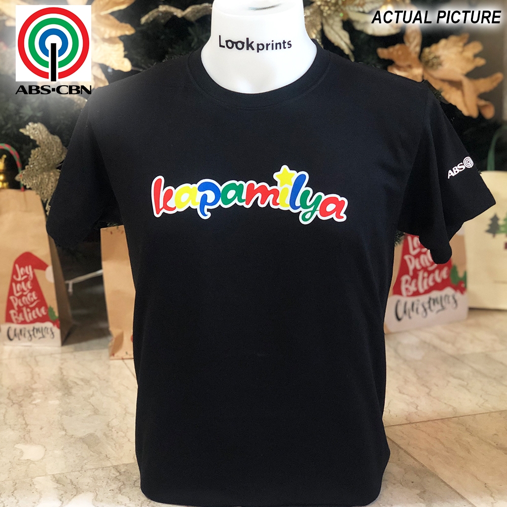 ABS CBN SHIRT KAPAMILYA Christmas Station id ABSCBN Tshirt 2024