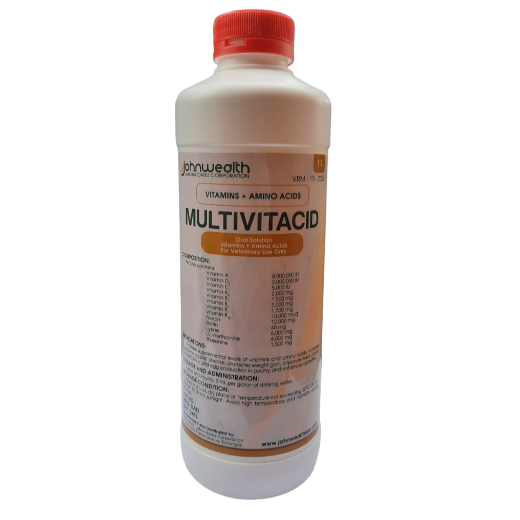 MULTIVITACID I Multivitamins + Amino Acid I Oral Solution 1 Liter ...