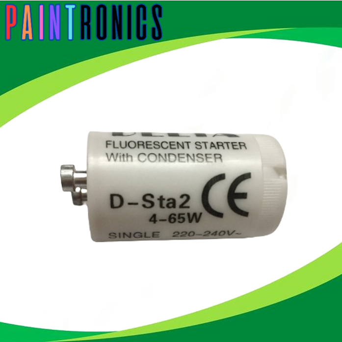 DELTA Fluorescent Starter with Condenser 465 Watts/220240V 1PC
