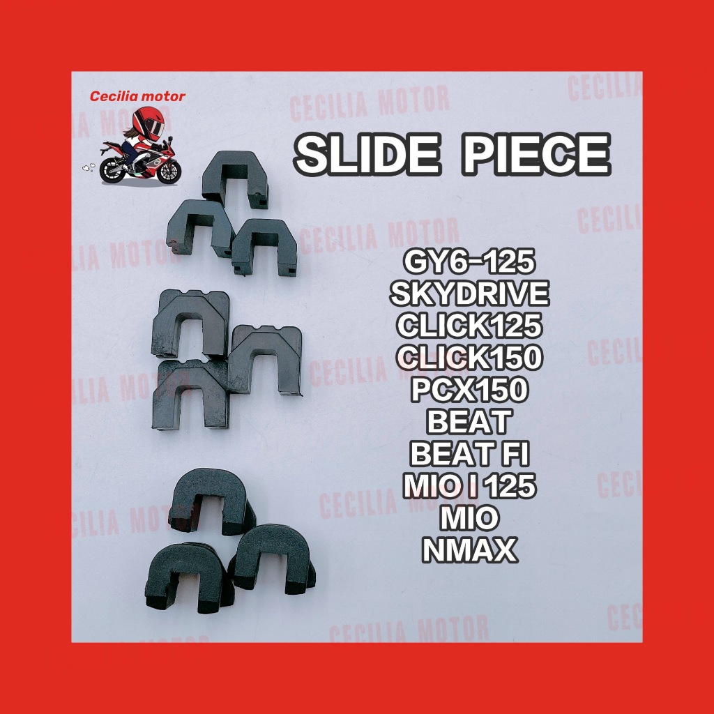 MOTORCYCLE PARTS SLIDE PIECE 3PCS SET GY6125/SKYDRIVE/CLICK125/150