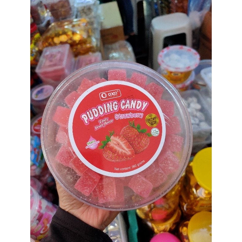 Pudding Candy Strawberry 368g | Shopee Philippines